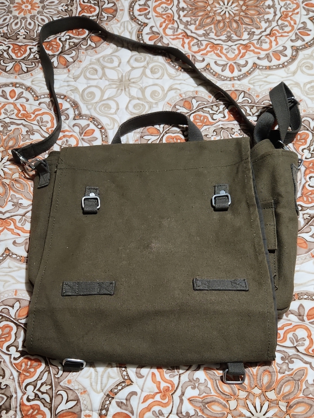 Army Messenger Bag Green
